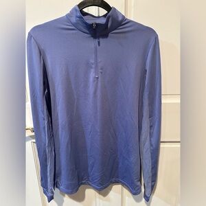 Dublin Women's purple Long Sleeve half zip top size medium
